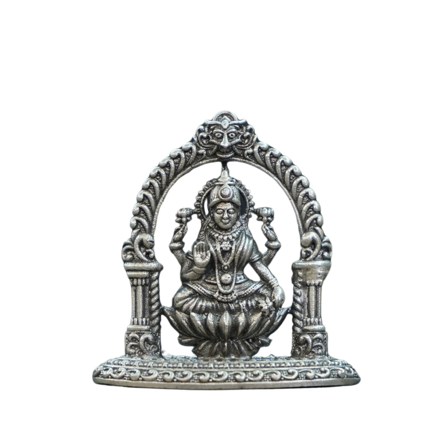 Mahita Collections Pure Silver Antique Laxmi Devi 24.14G