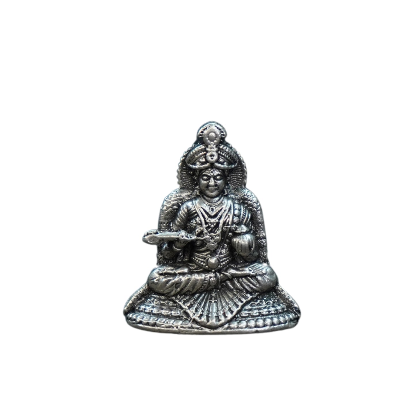 Mahita Collections Pure Silver Antique Annapurana Devi Small 4.91G