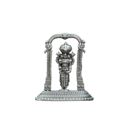 Mahita Collections Pure Silver Antique Balaji Idol 8.72G