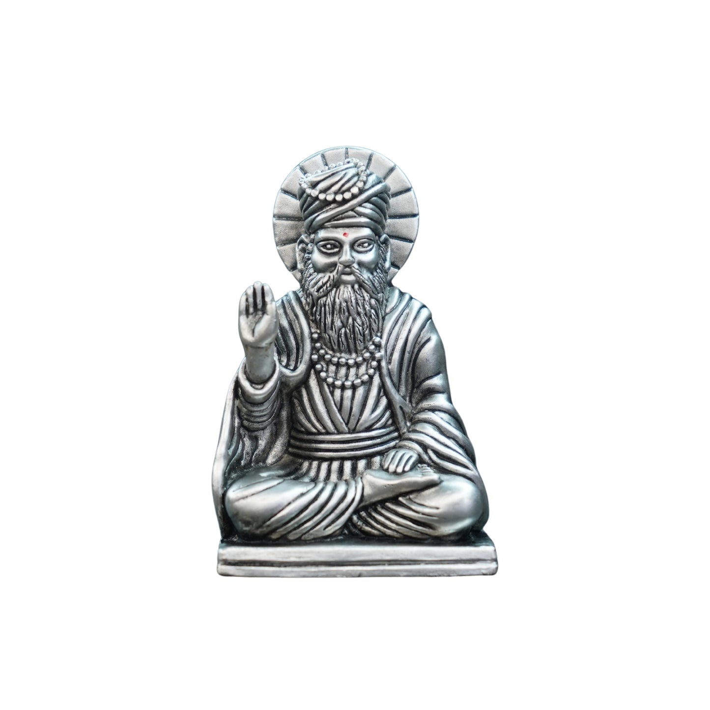 Mahita Collections Pure Silver Antique Gurunanak 57.96G