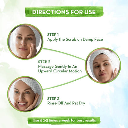 Mamaearth Rice Face Scrub With Rice Water and Niacinamide