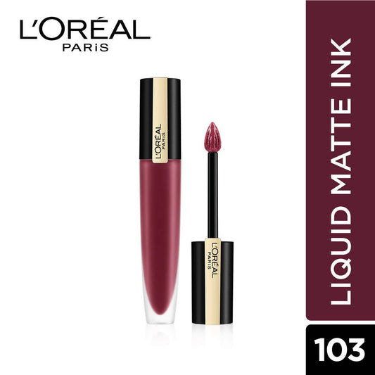 L'Oreal Paris Rouge Signature Matte Liquid Lipstick 103 I Enjoy 7g