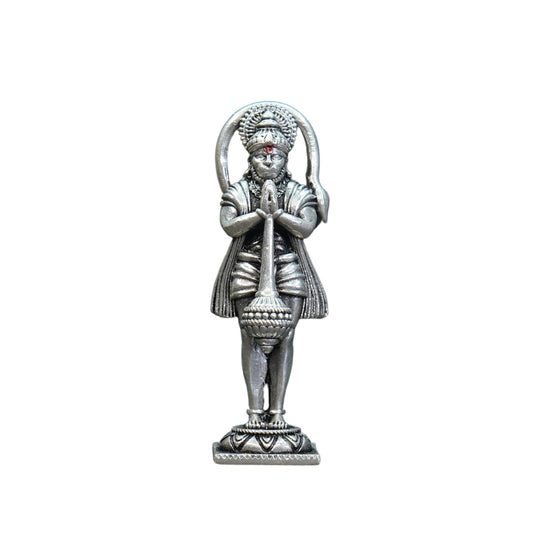 Mahita Collections Pure Silver Antique Bhakt Hanuman 41.49G