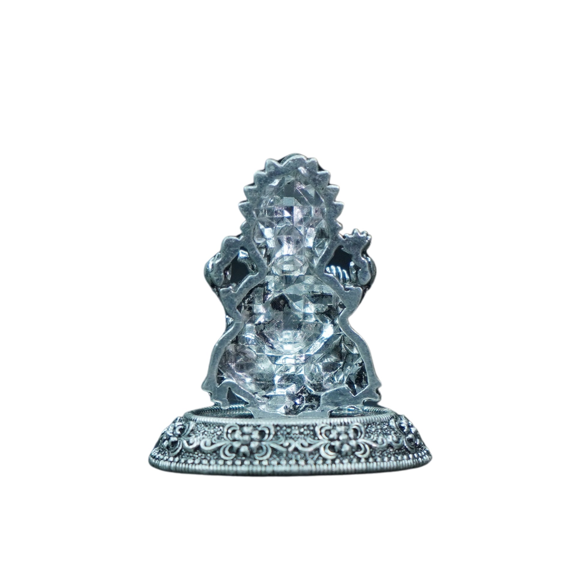 Mahita Collections Pure Silver Antique Ganesh 16.16g