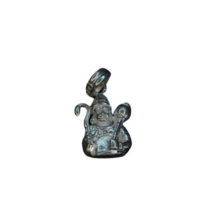 Pure Silver Hanuman Face With Gadha 2.49G by Mahita Collection