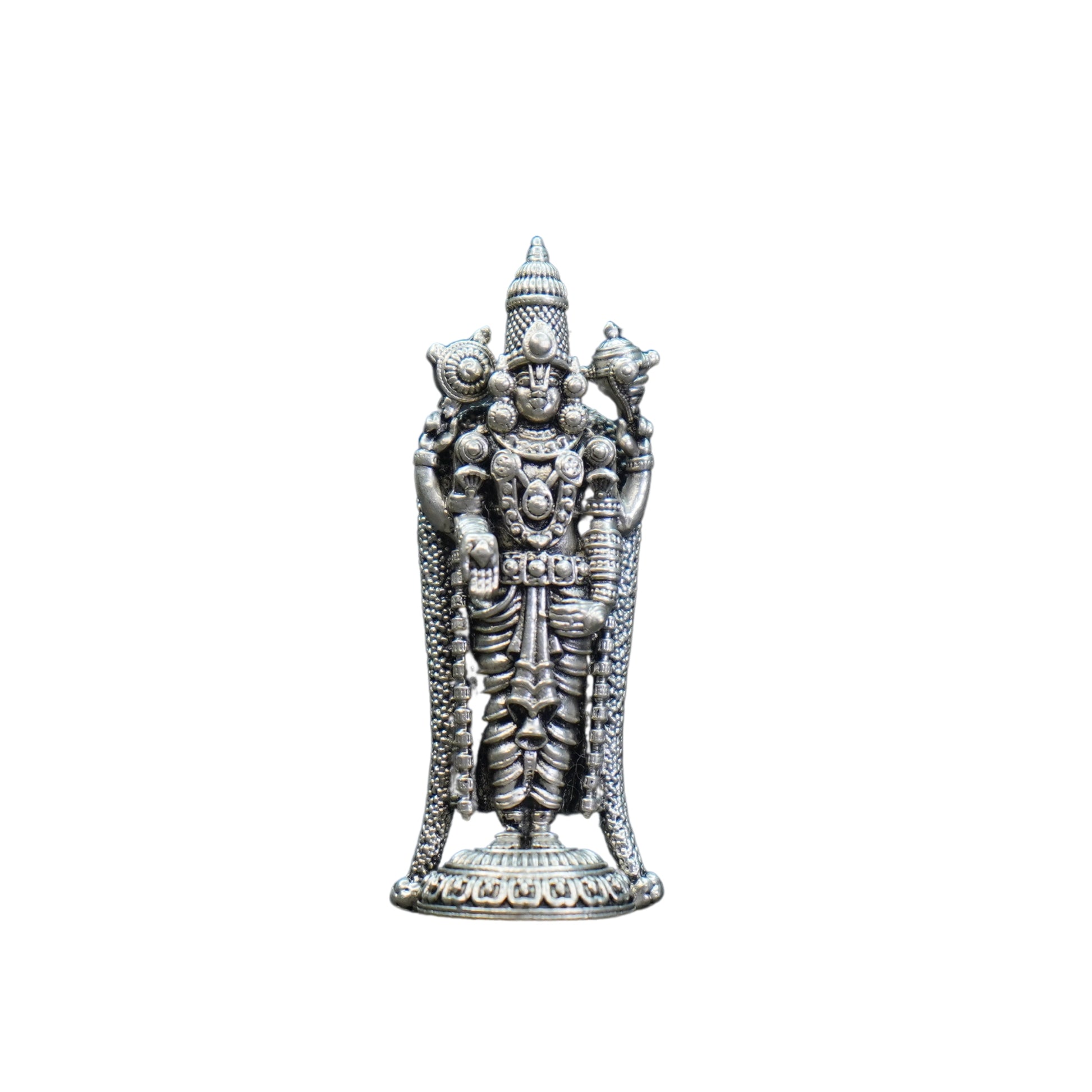 Mahita Collections Pure Silver Antique Danda Balaji Big 29.35G