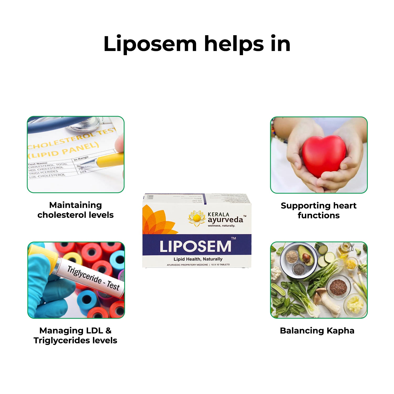 Kerala Ayurveda Liposem Tablets