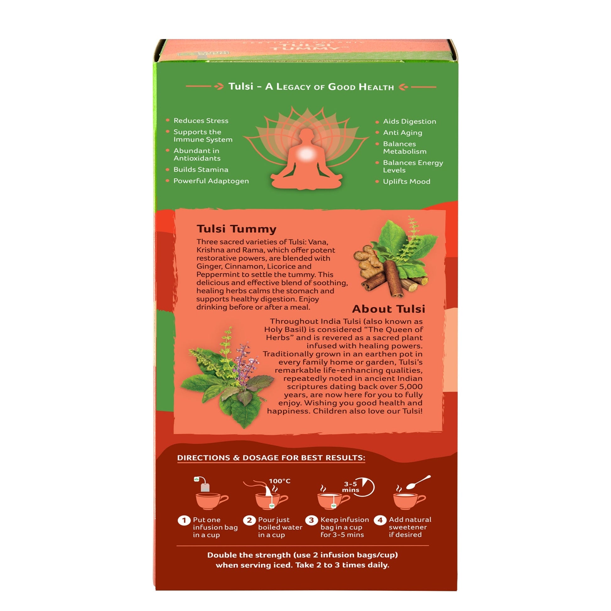 Organic India Tulsi Tummy - PUSHMYCART