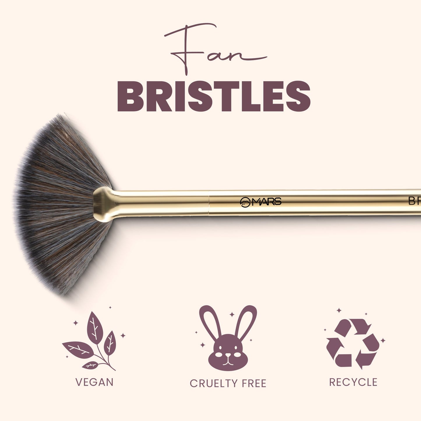 Mars Artist's Arsenal Brush | Fan Brush