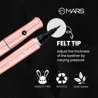 Mars Sketch Pen Eyeliner | Ink Black Eyeliner