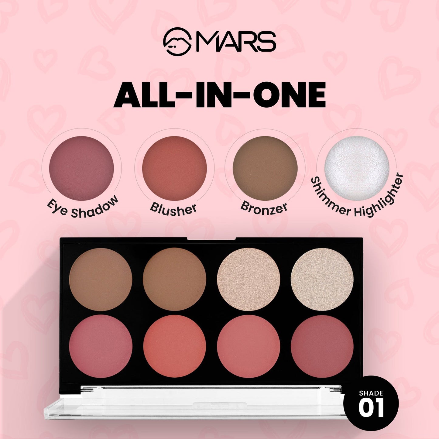Mars Face Palette | Fantasy Face Blush Palette