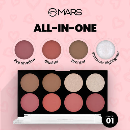Mars Face Palette | Fantasy Face Blush Palette