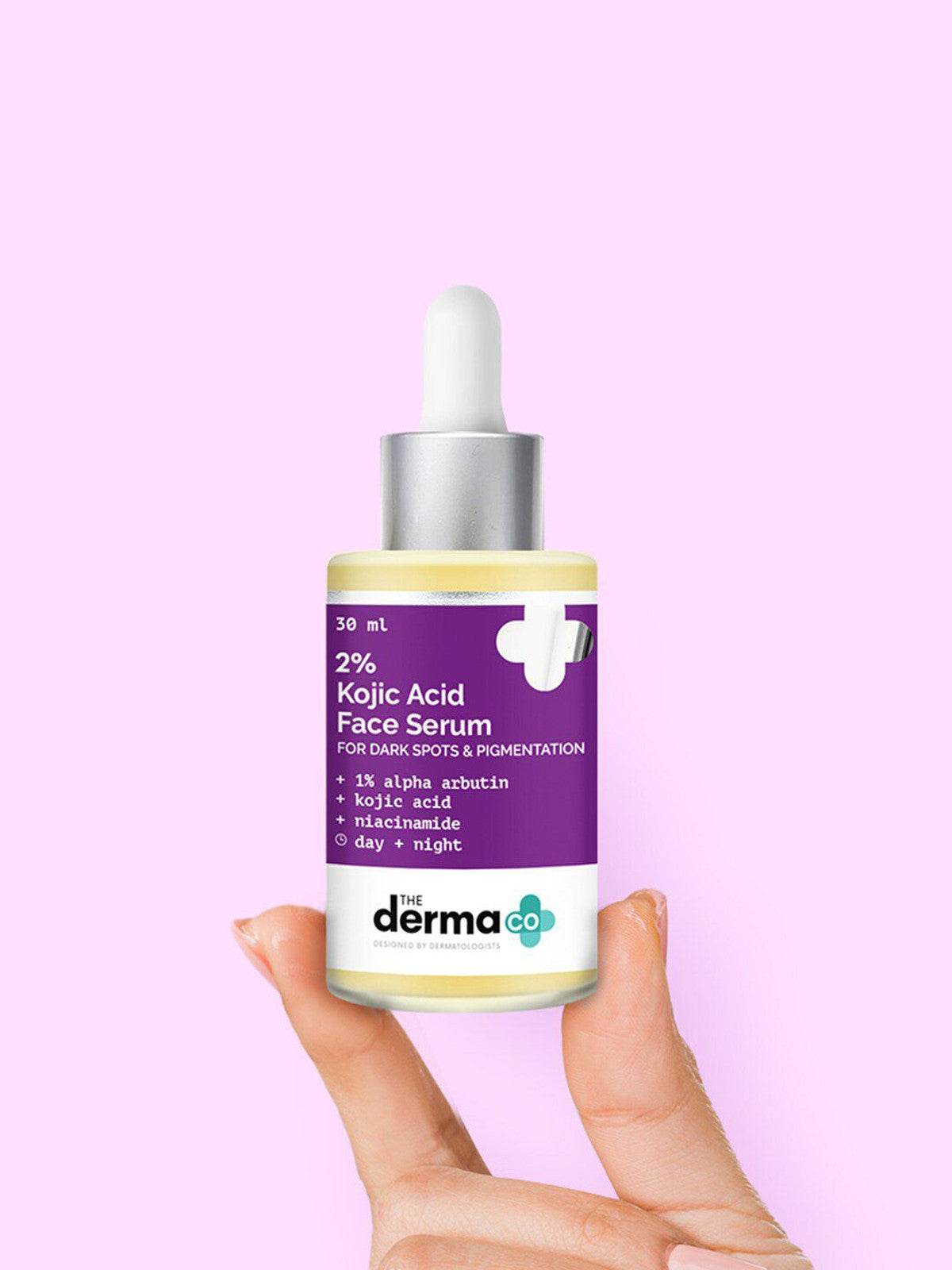 The-Derma-Co-2%-Kojic-Acid-Face-Serum-with-1%-Alpha-Arbutin-&-Niacinamide-for-Dark-Spots