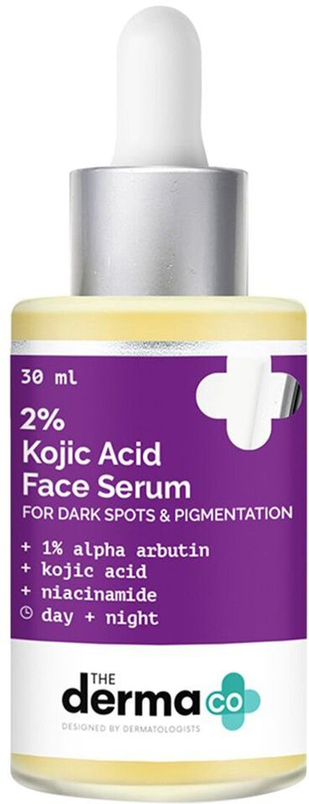 The-Derma-Co-2%-Kojic-Acid-Face-Serum-with-1%-Alpha-Arbutin-&-Niacinamide-for-Dark-Spots