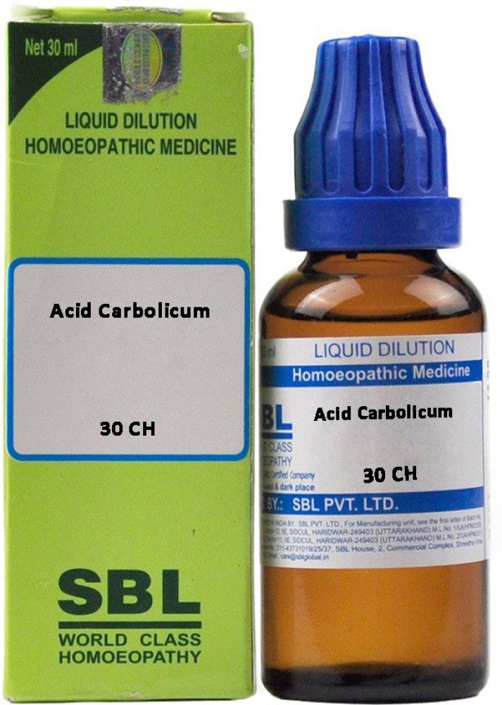 SBL Acid Carbolicum Dilution 30 CH - PUSHMYCART