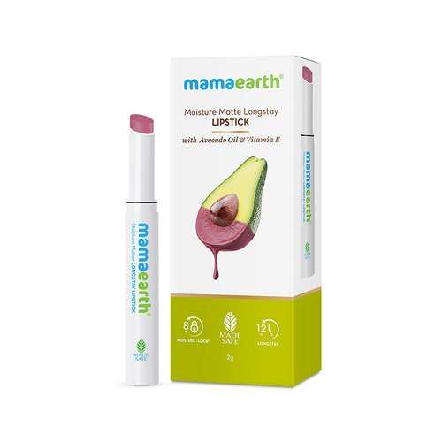 Mamaearth Moisture Matte Long Stay Lipstick-Pink Tulip