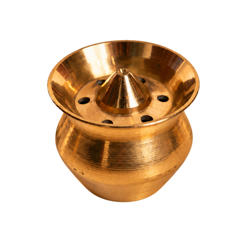 Mahita Collections Brass Incense Stick Holder Stand