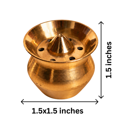 Mahita Collections Brass Incense Stick Holder Stand