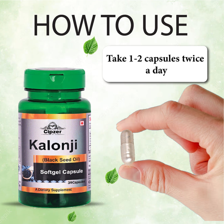 Kalonji Oil Soft Gel Capsule 30's
