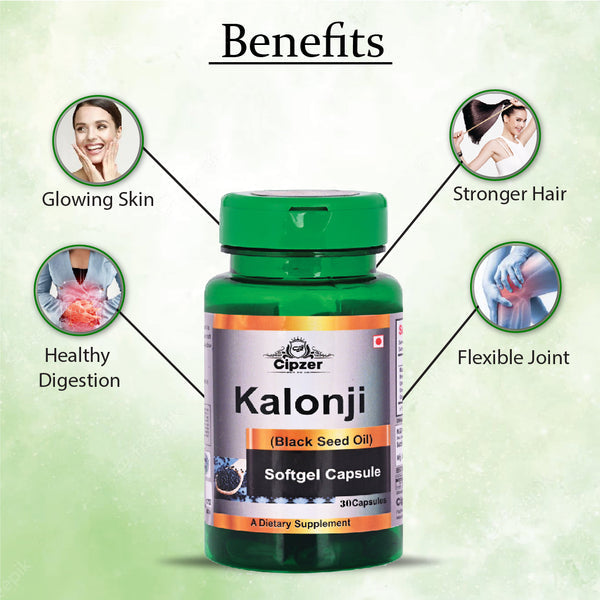 Kalonji Oil Soft Gel Capsule 30's
