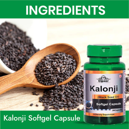 Kalonji Oil Soft Gel Capsule 30's