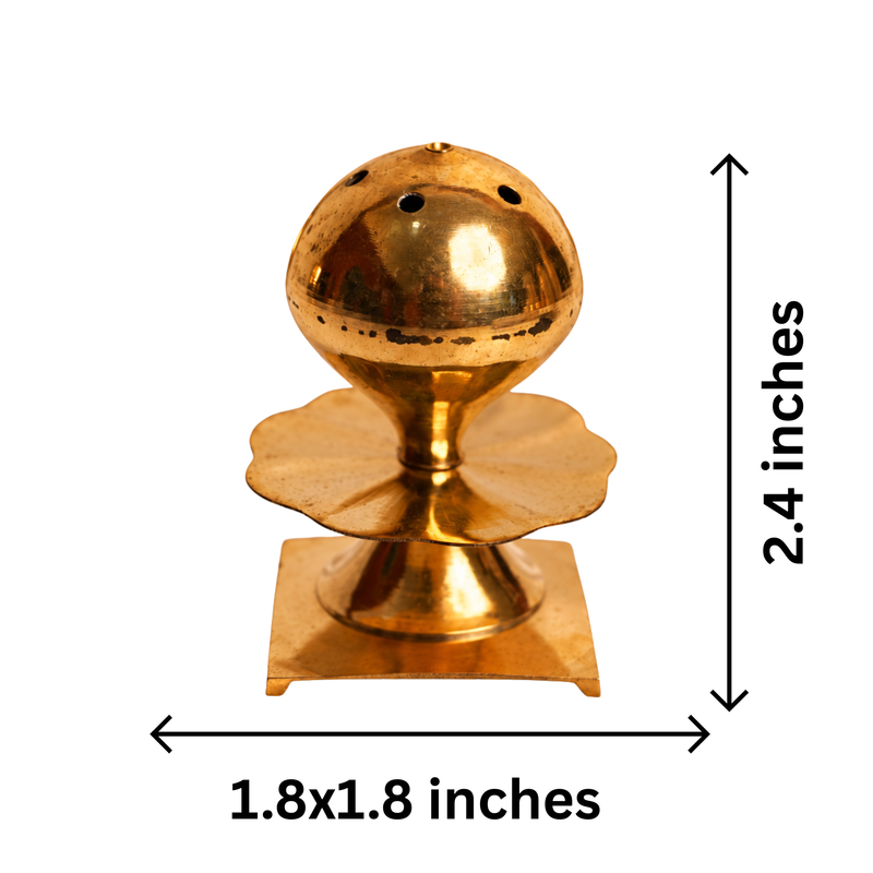Mahita Collections Brass Agarbatti Stand Incense Stick Holder