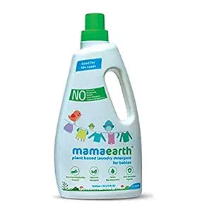 Mamaearth's Plant Based Baby Laundry Liquid Detergent, with Bio-Enzymes and Neem Extracts, 1L - PUSHMYCART