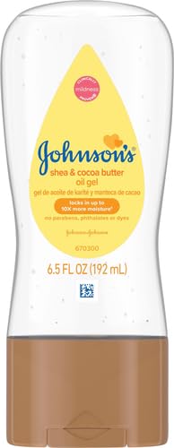 Johnson's Johnson & Johnson Baby Oil Gel Shea and Cocoa Butter