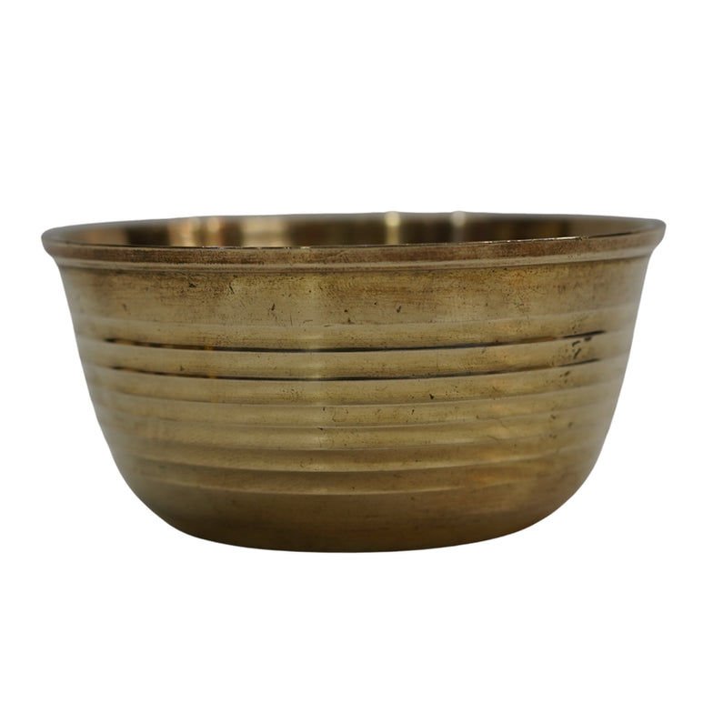 Handcrafted Brass Bowl (Pack of 1) 189g