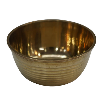 Handcrafted Brass Bowl (Pack of 1) 189g