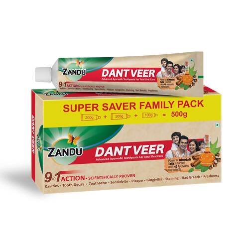 Zandu Dant Veer Toothpaste