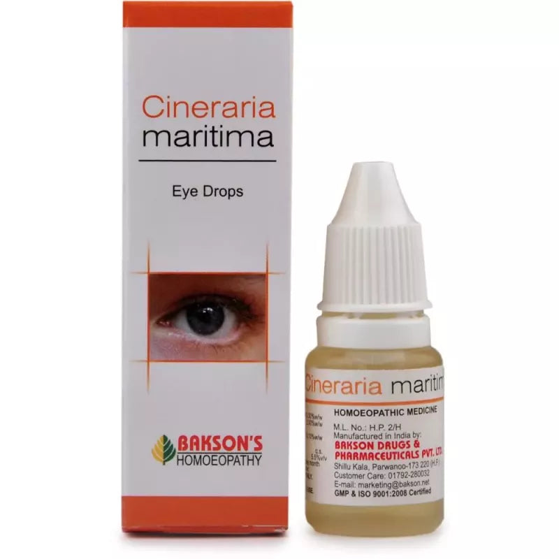 Bakson's Cineraria Maritima Eye Drop 10ML