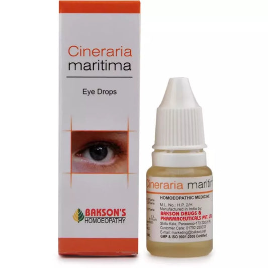 Bakson's Cineraria Maritima Eye Drop 10ML