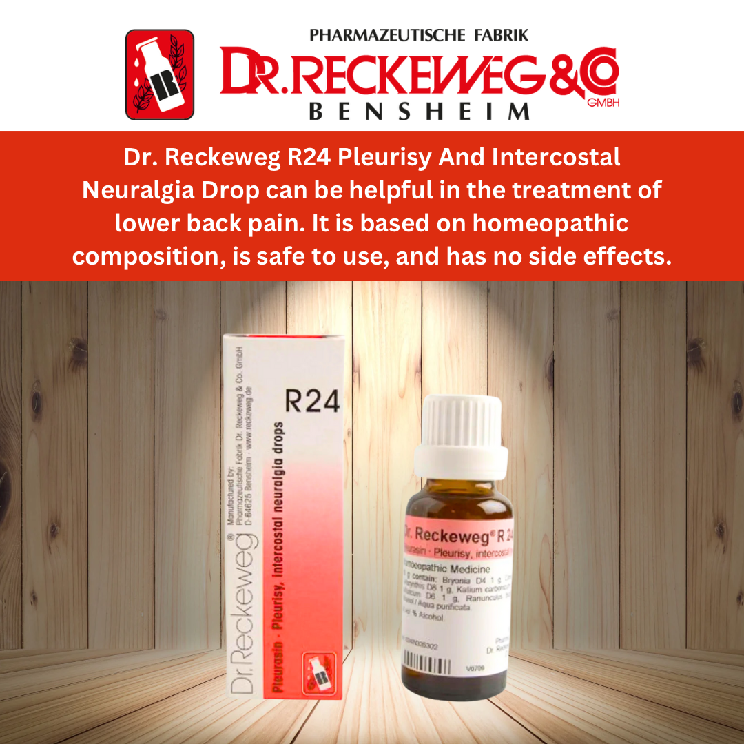 Dr. Reckeweg R24 Pleurisy and Intercostal Neuralgia Drop