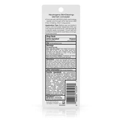 Neutrogena Skin Clearing Blemish Concealer |Medium 15