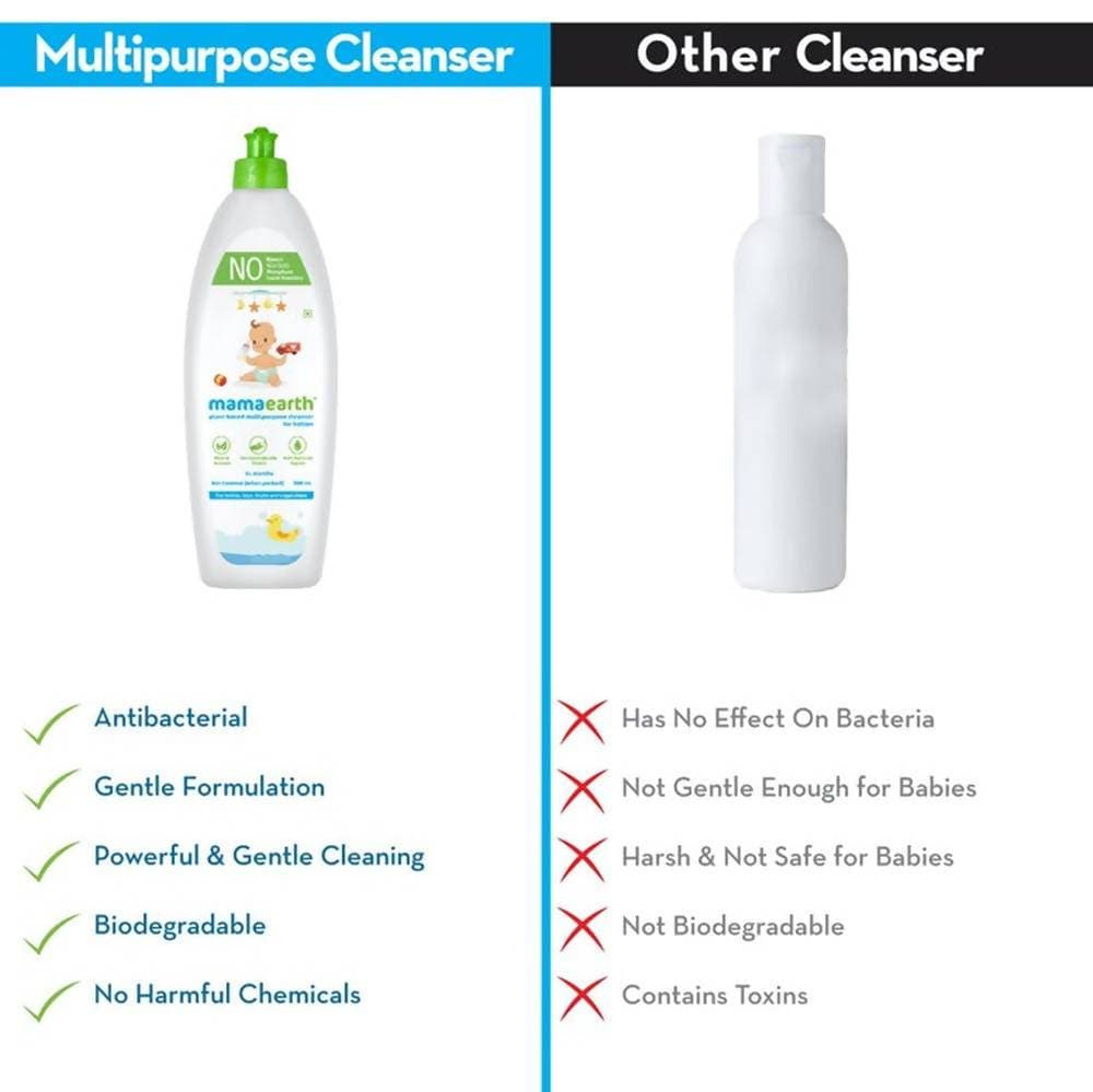 Mamaearth Plant|Based Multipurpose Cleanser For Babies