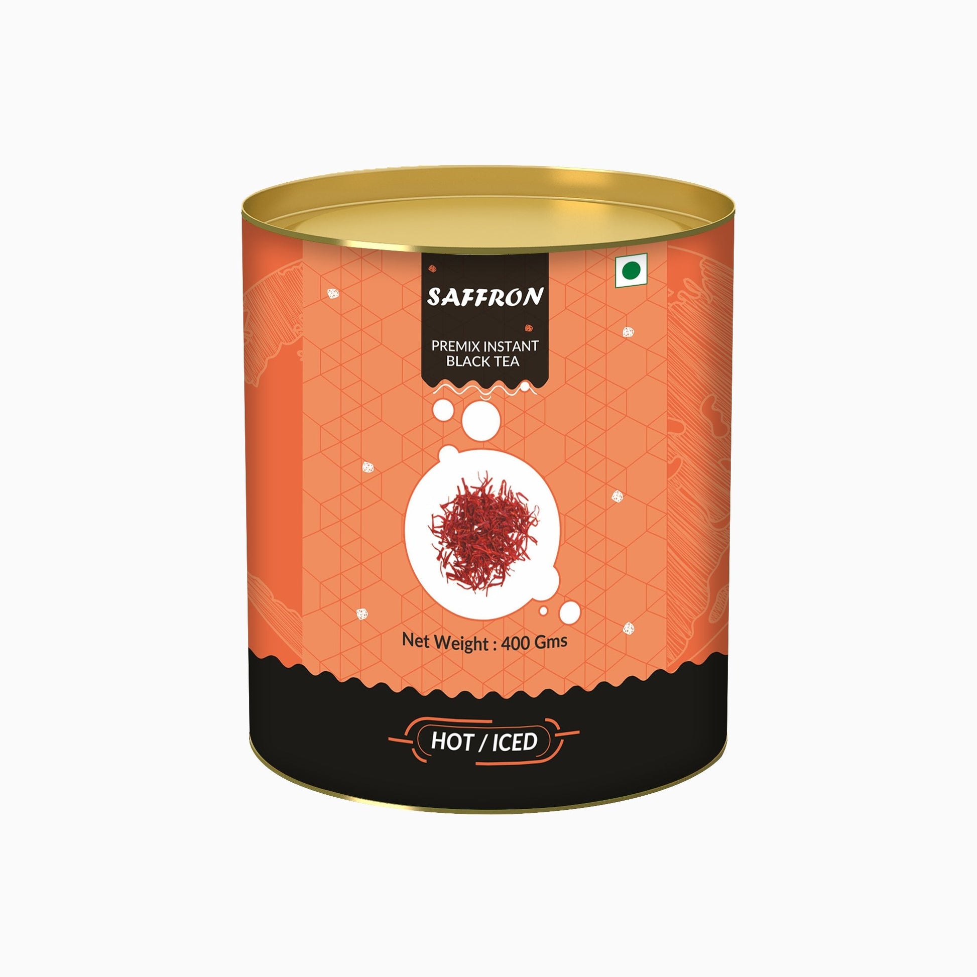 The Tea Planet Saffron Flavoured Instant Black Tea