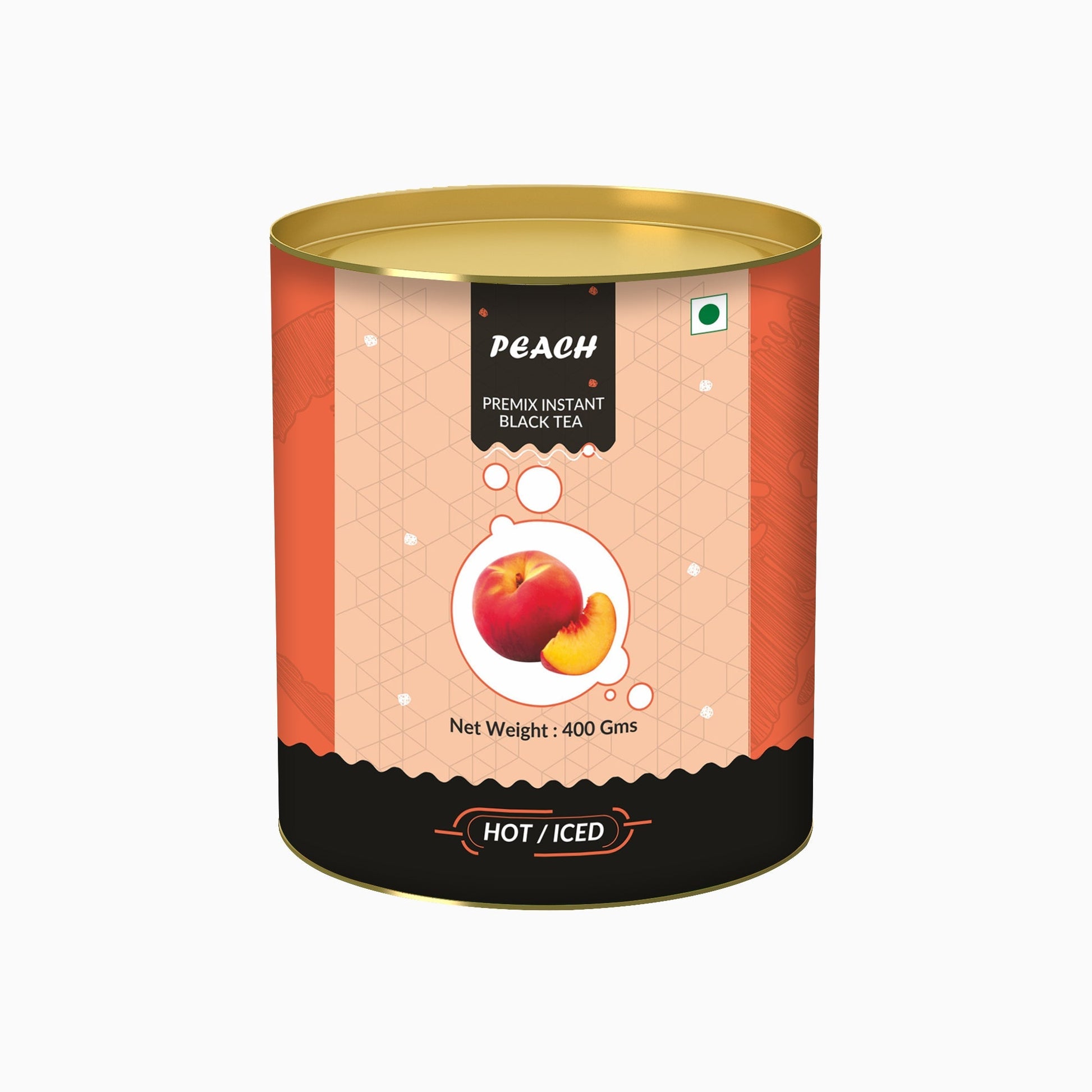 The Tea Planet Peach Flavoured Instant Black Tea