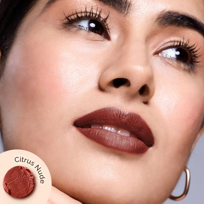 Mamaearth Moisture Matte Longstay Lipstick Citrus Nude