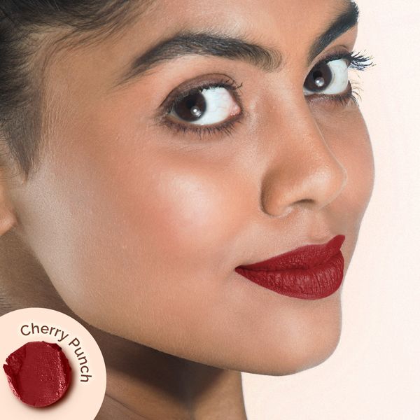 Mamaearth Moisture Matte Longstay Lipstick Cherry Punch