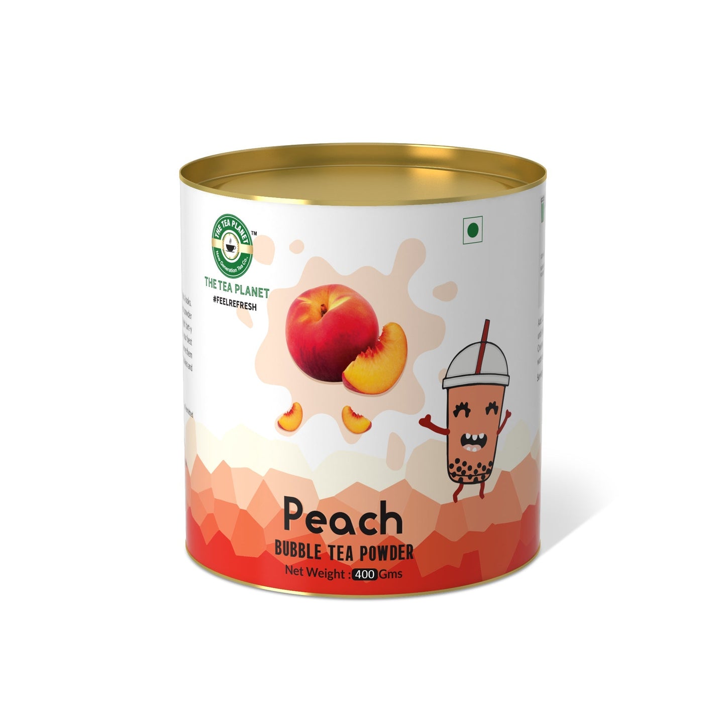 The Tea Planet Peach Bubble Tea Premix