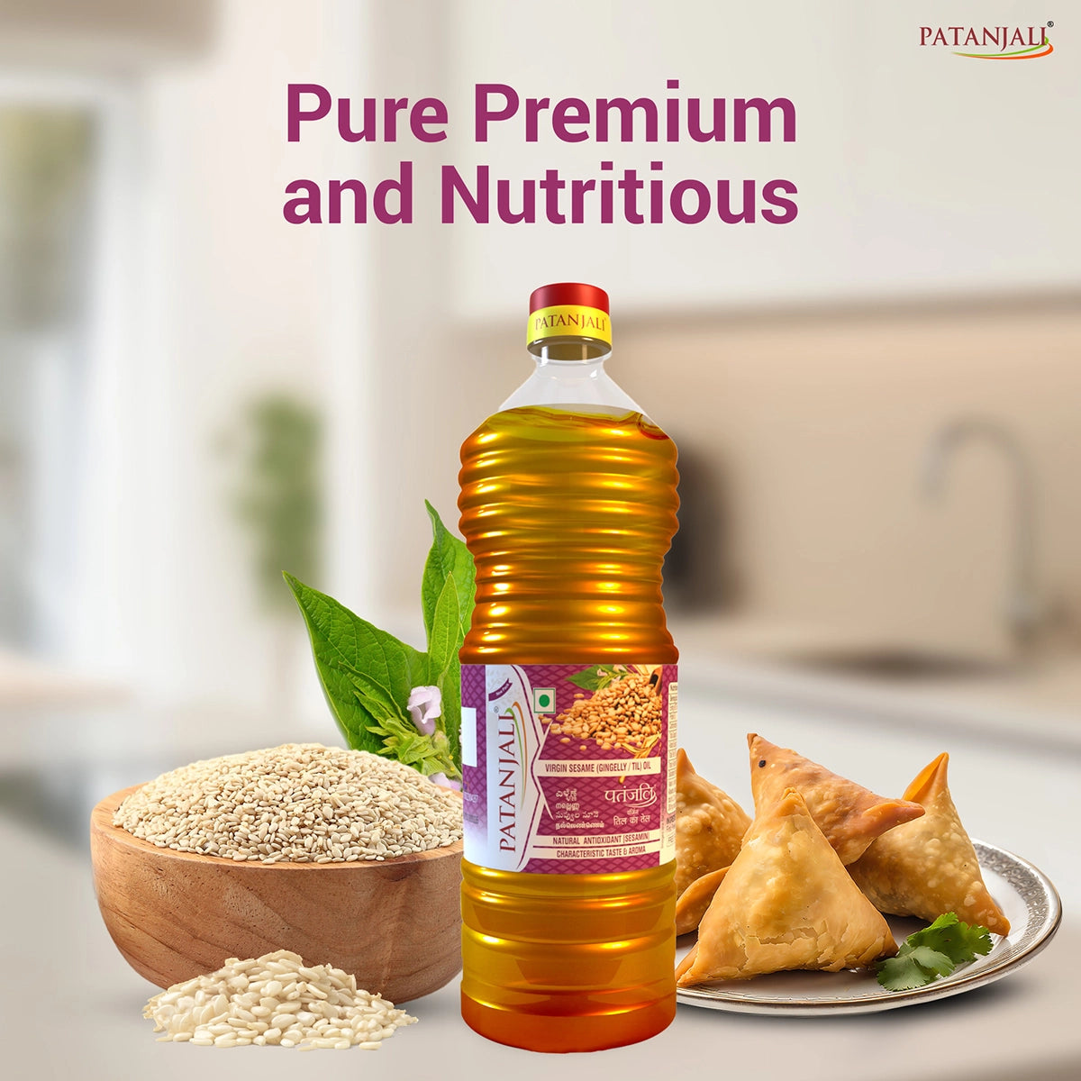 Patanjali Pure Sesame oil 1 ltr