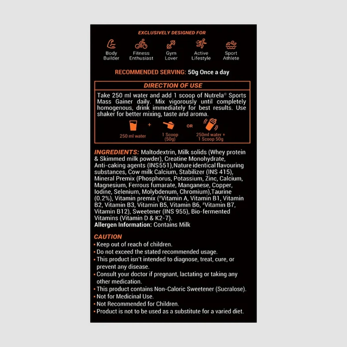 Patanjali Nutrela Sports Mass Gainer