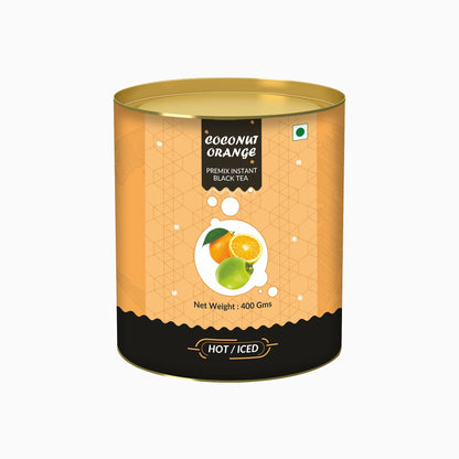 The Tea Planet Cococnut Orange Flavoured Instant Black Tea