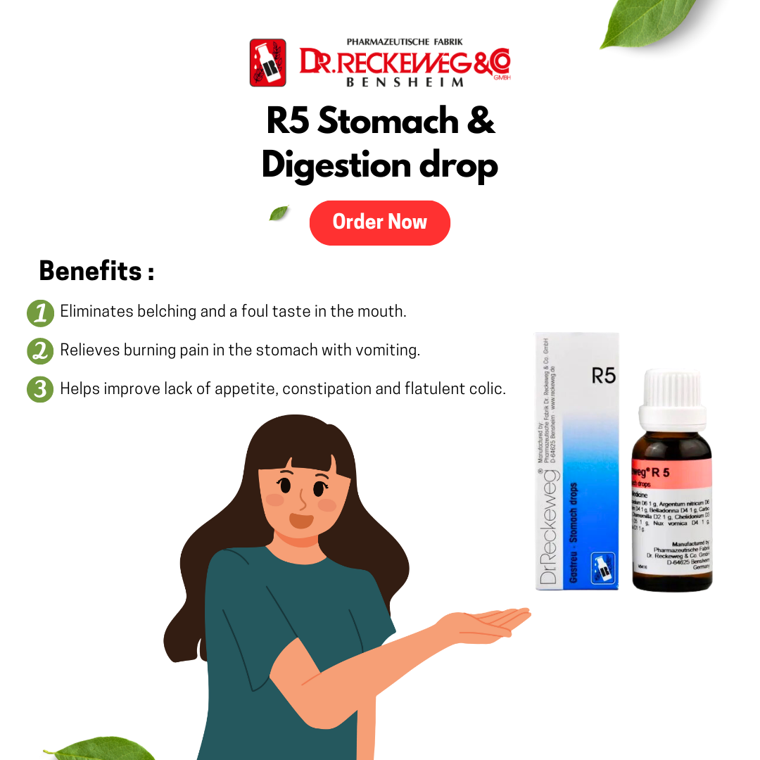 Dr. Reckeweg R5 Stomach and Digestion Drop