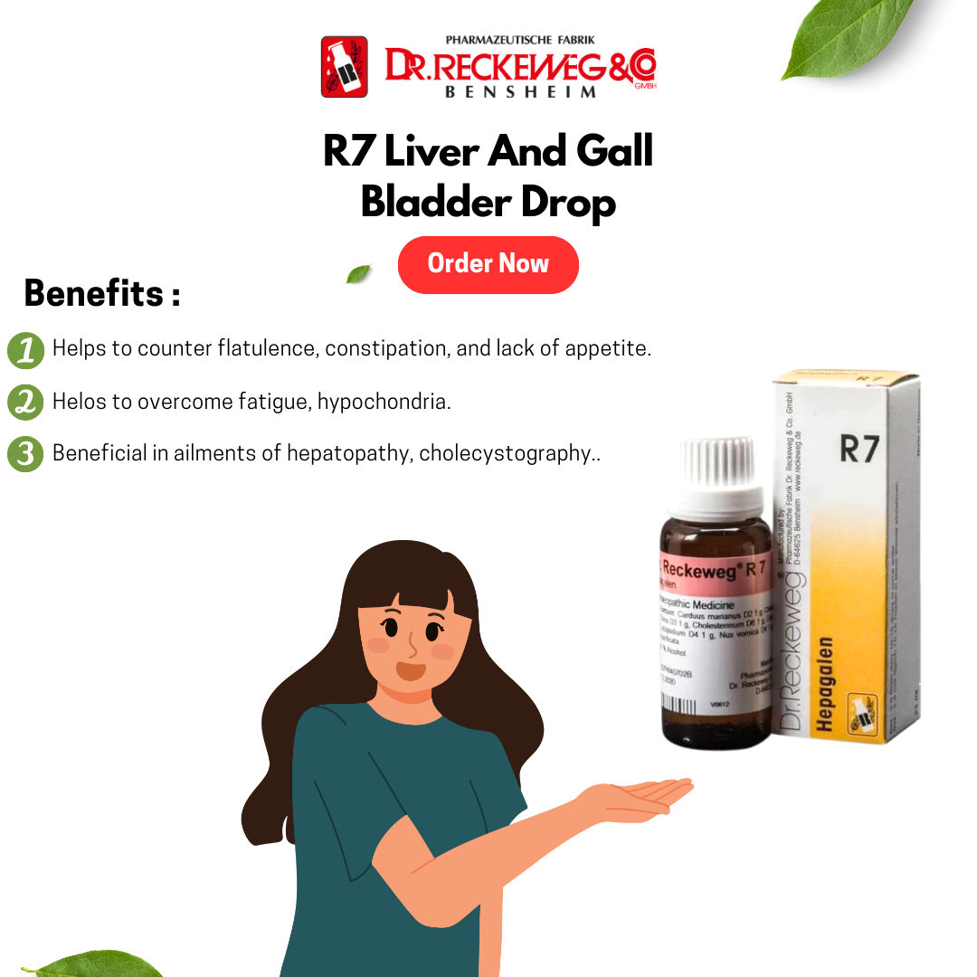 Dr Reckeweg R7 Liver And Gall Bladder Drop