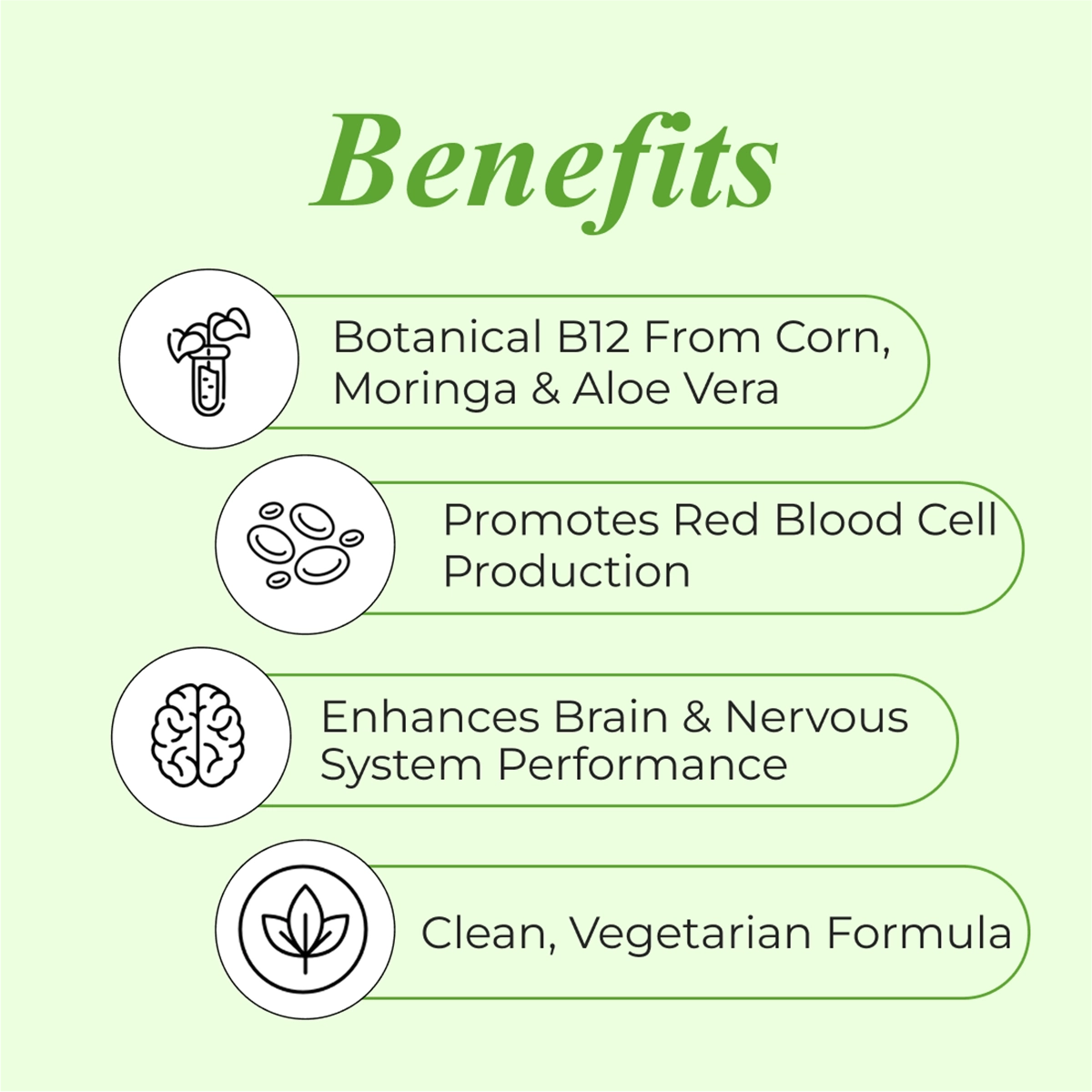 Patanjali Nutrela Vitamin B12 - 30 Veg Capsules