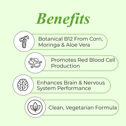 Patanjali Nutrela Vitamin B12 - 30 Veg Capsules