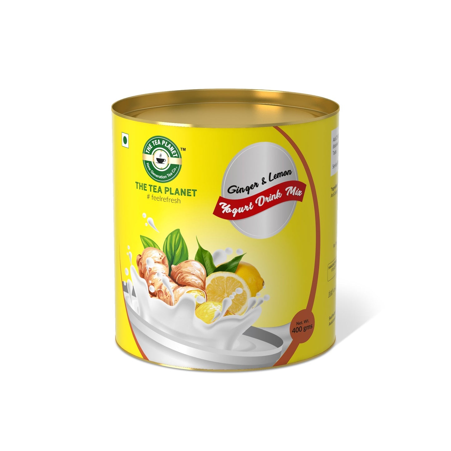 The Tea Planet Ginger & Lemon Flavored Lassi Mix