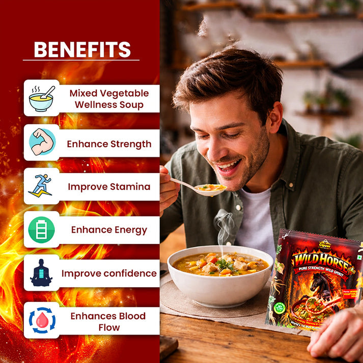 Cipzer Wild Horse Plus Veg Wellness Soup 10g